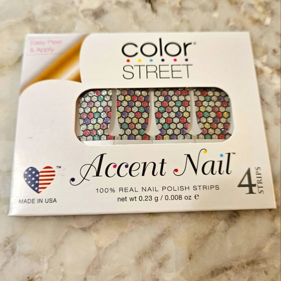 Color Street Glitter Accent Nail Strips-Limited Edition Florentine Mosaic - Picture 1 of 2